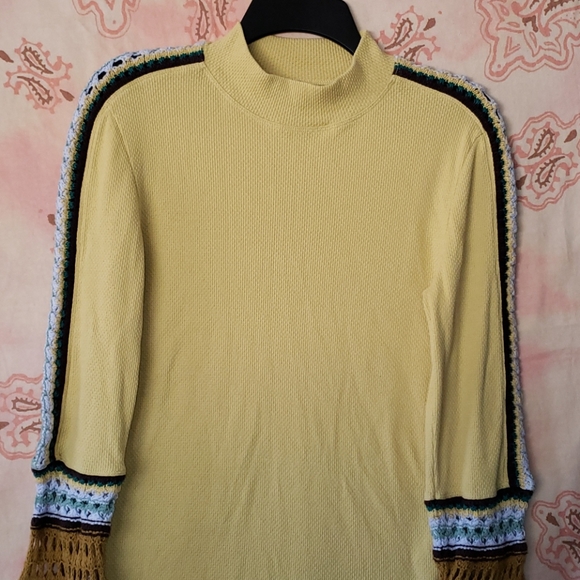 Switch it Up Thermal Top. Crochet Leopard Cheetah - Picture 16 of 16